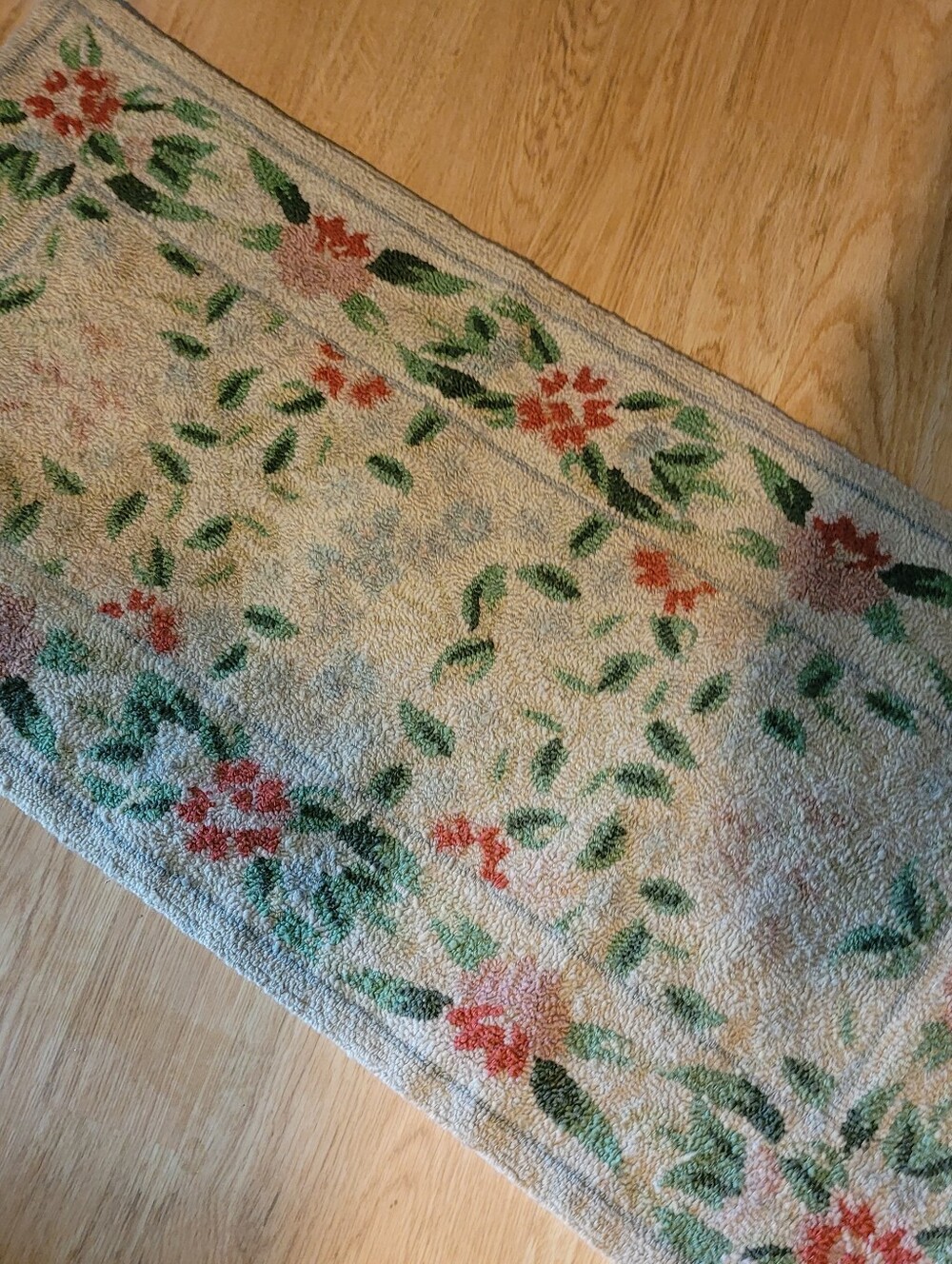Vintage Handmade Rug - Picture 6 of 11